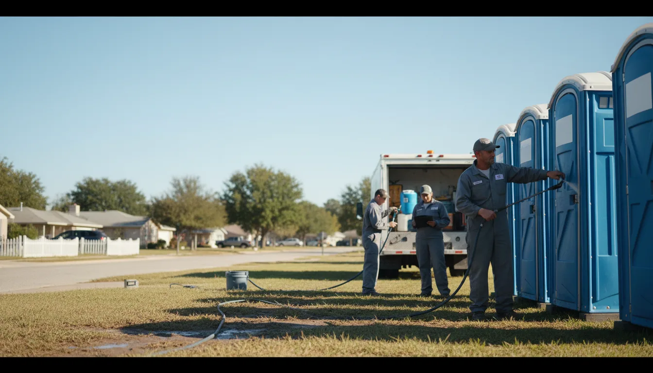 Long-Term Portable Toilet Rental in Sylvester, GA near me